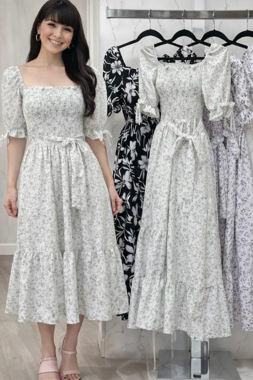 Vestido Ligas Floral