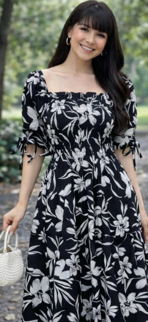 Vestido Ligas Floral